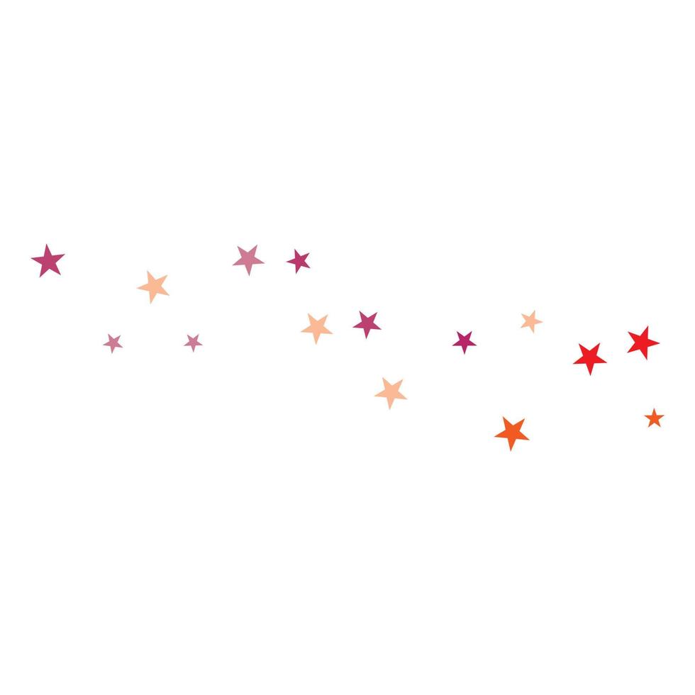 set of abstract stars background template vector illustration