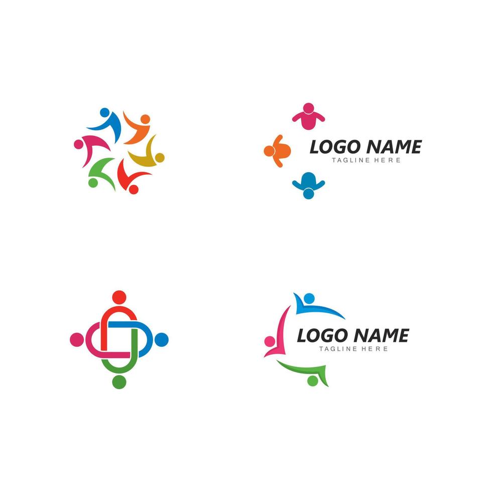 community care Logo template vector