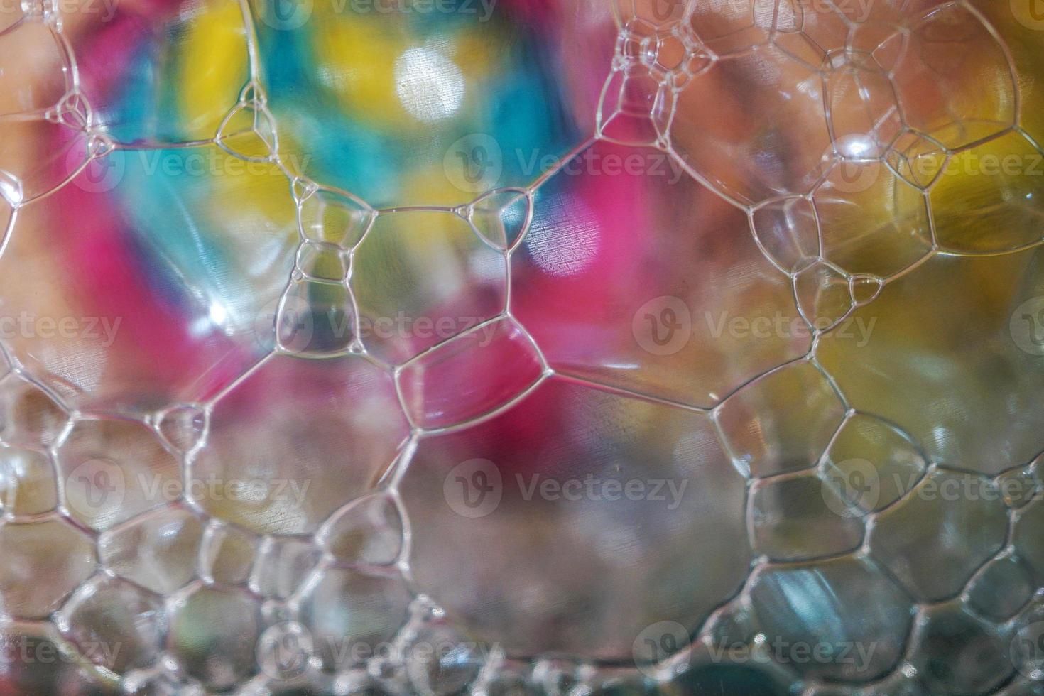 soap bubbles abstract textured background photo