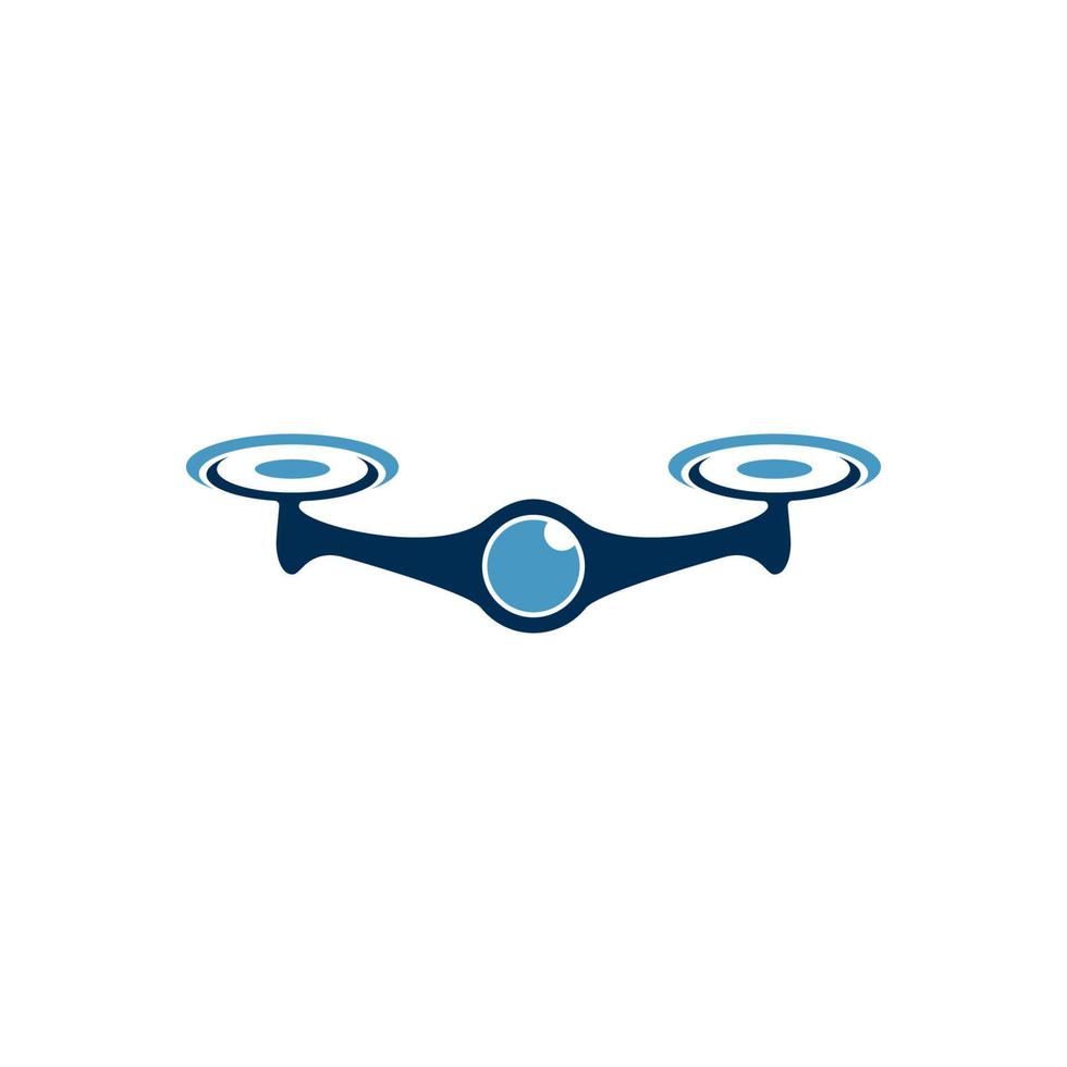 Drone logo vector icon
