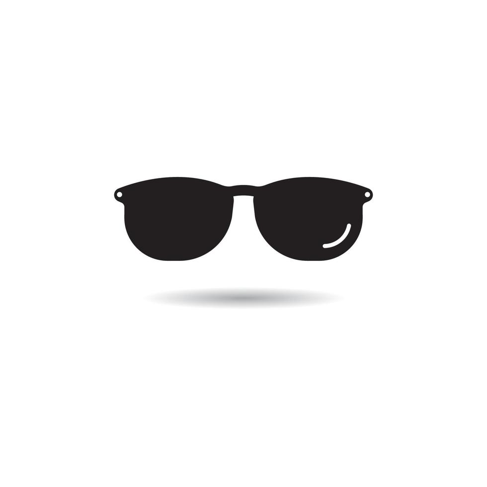 Glasses logo design vecto vector