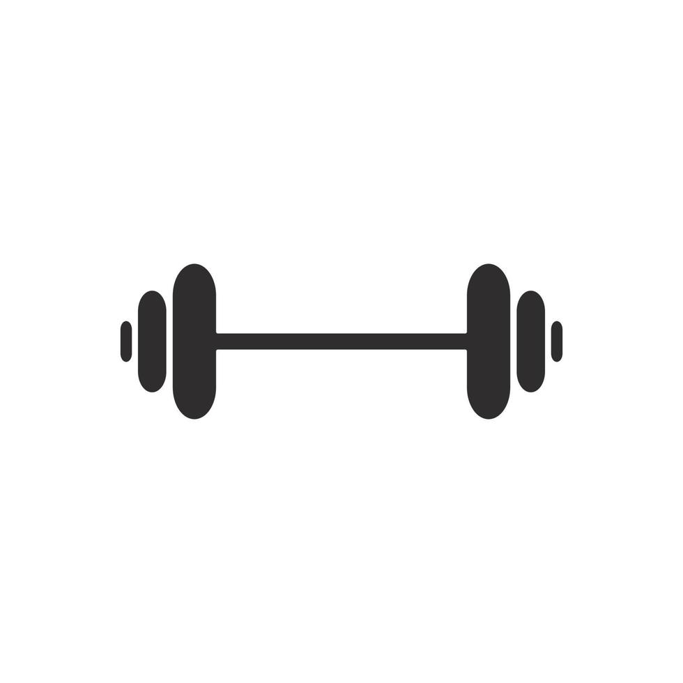 Barbel, Dumbbell Gym Icon Logo Template gym Badge, Fitness Logo vector