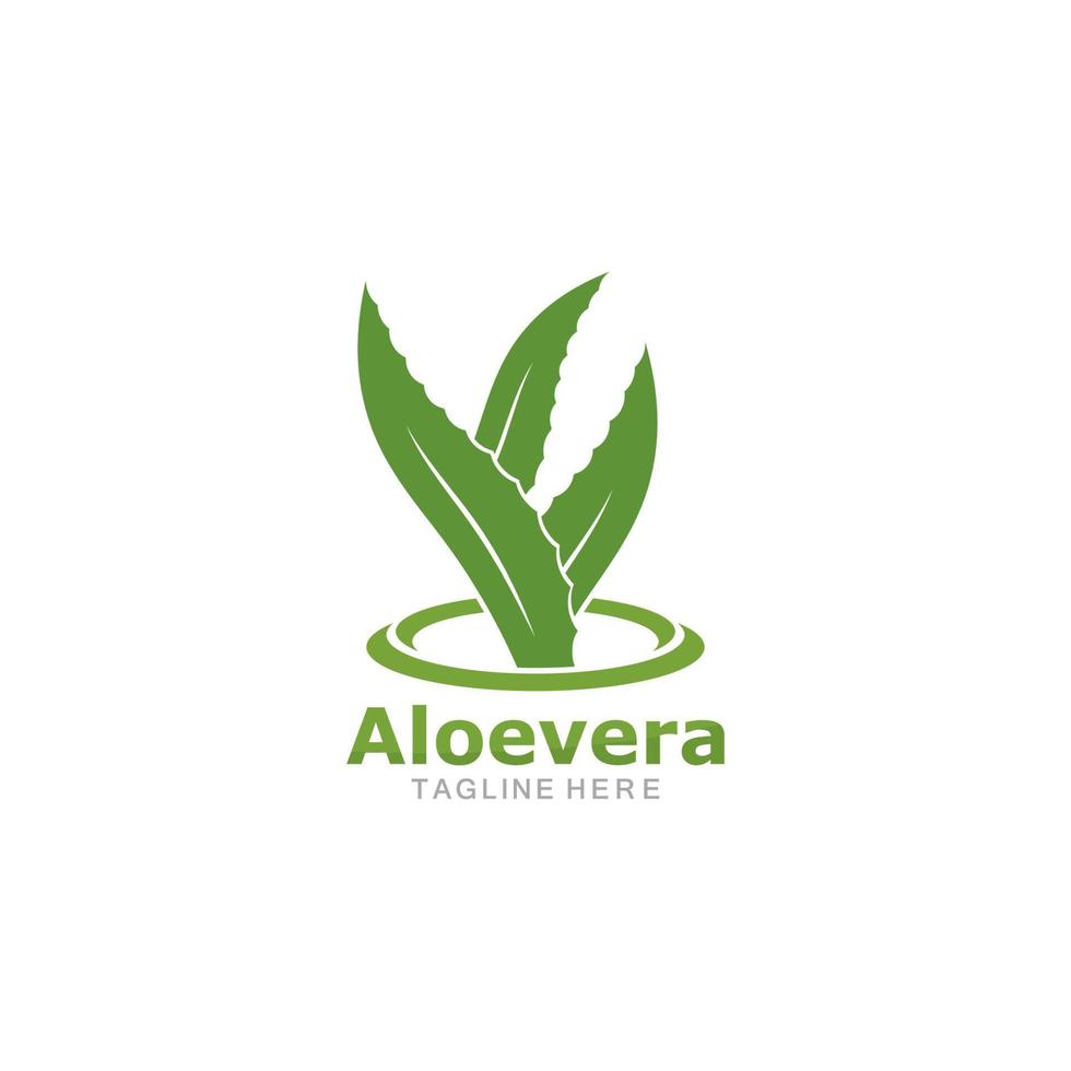 Set of aloevera logo template vector icon