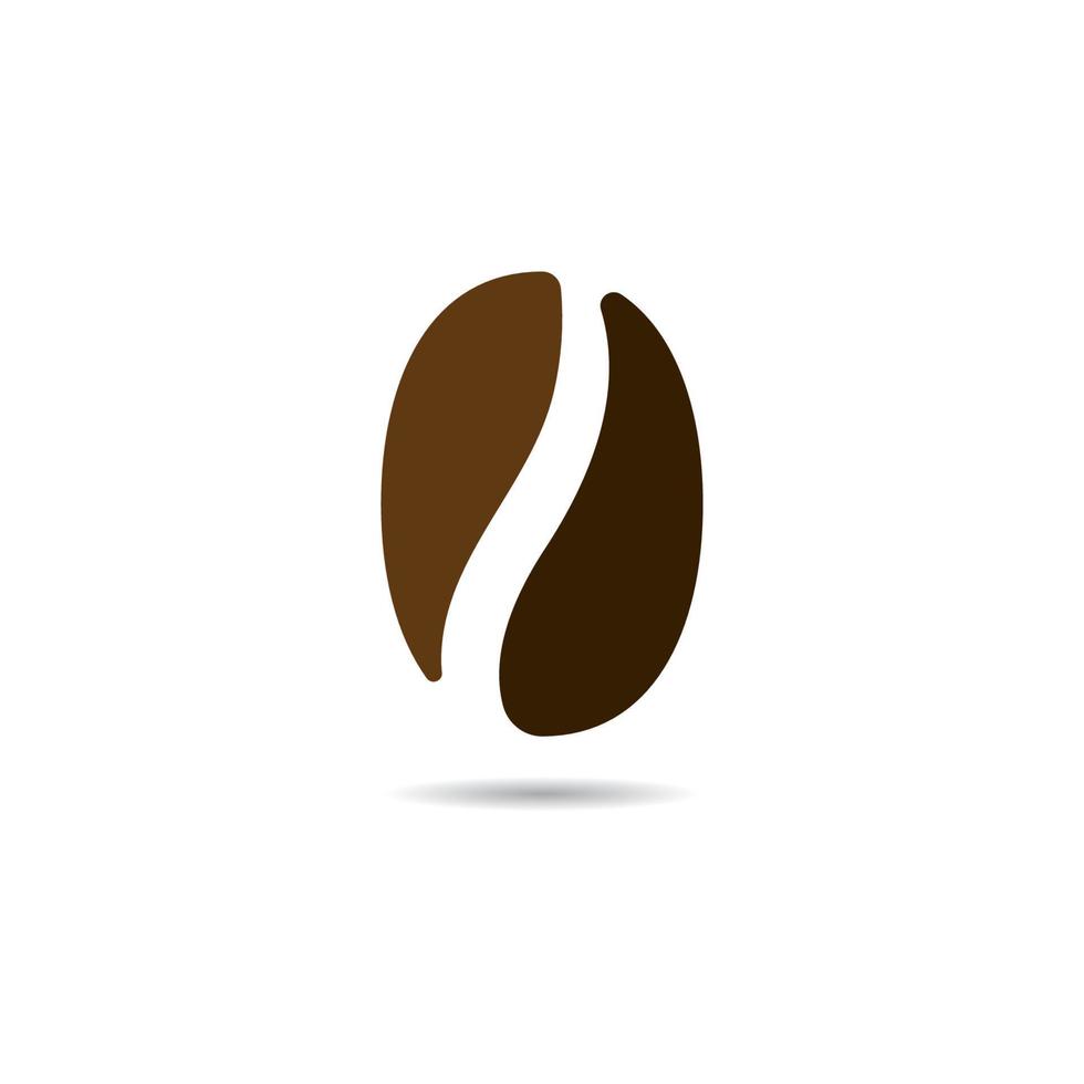 vector coffee beans template vector icon illustration