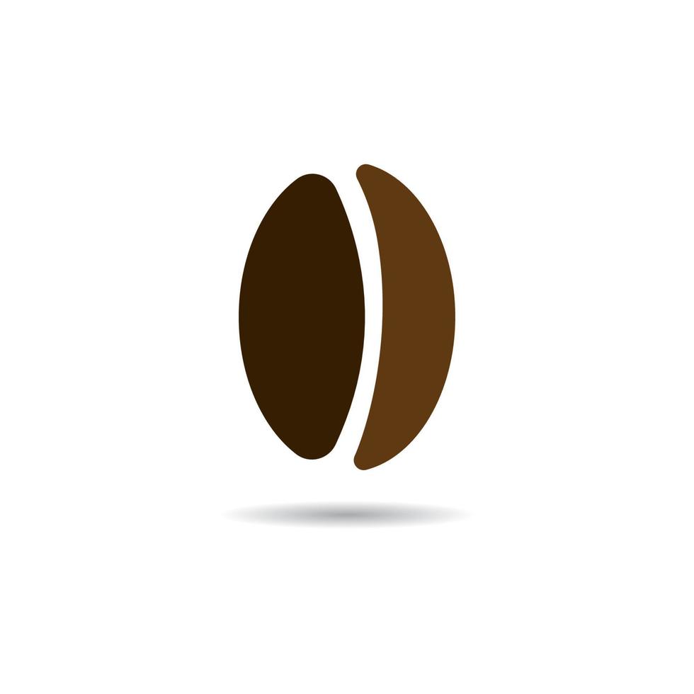 vector coffee beans template vector icon illustration