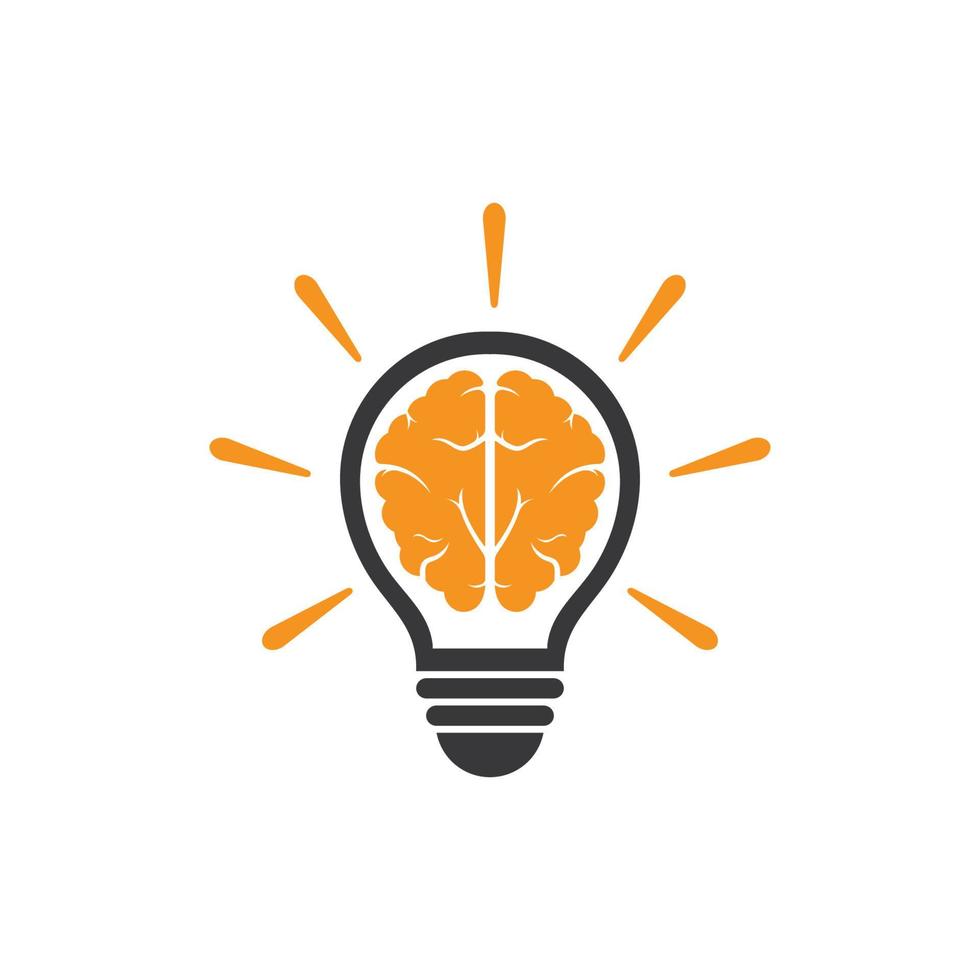 light bulb logo template vector icon illustration