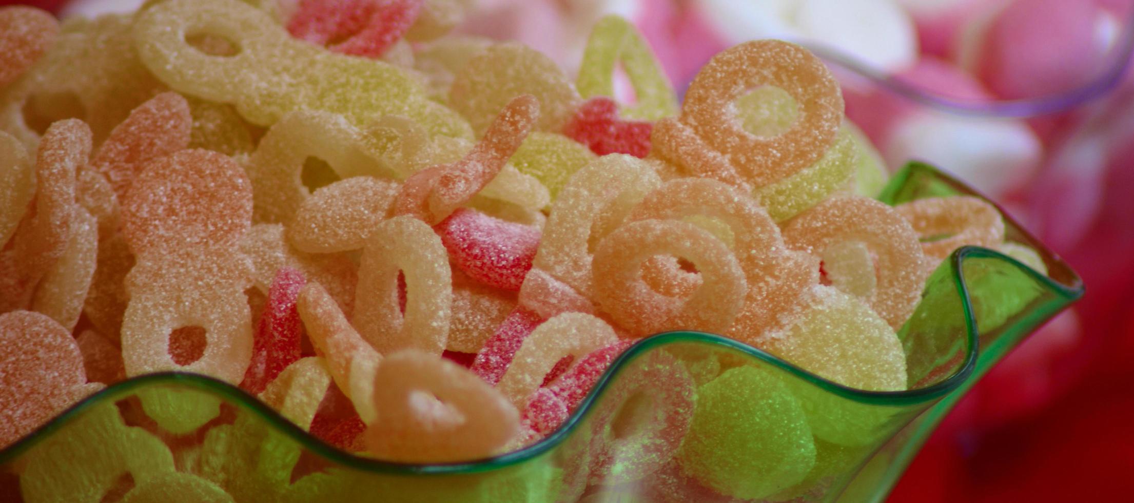 Candy  Colored Gummy Candies photo