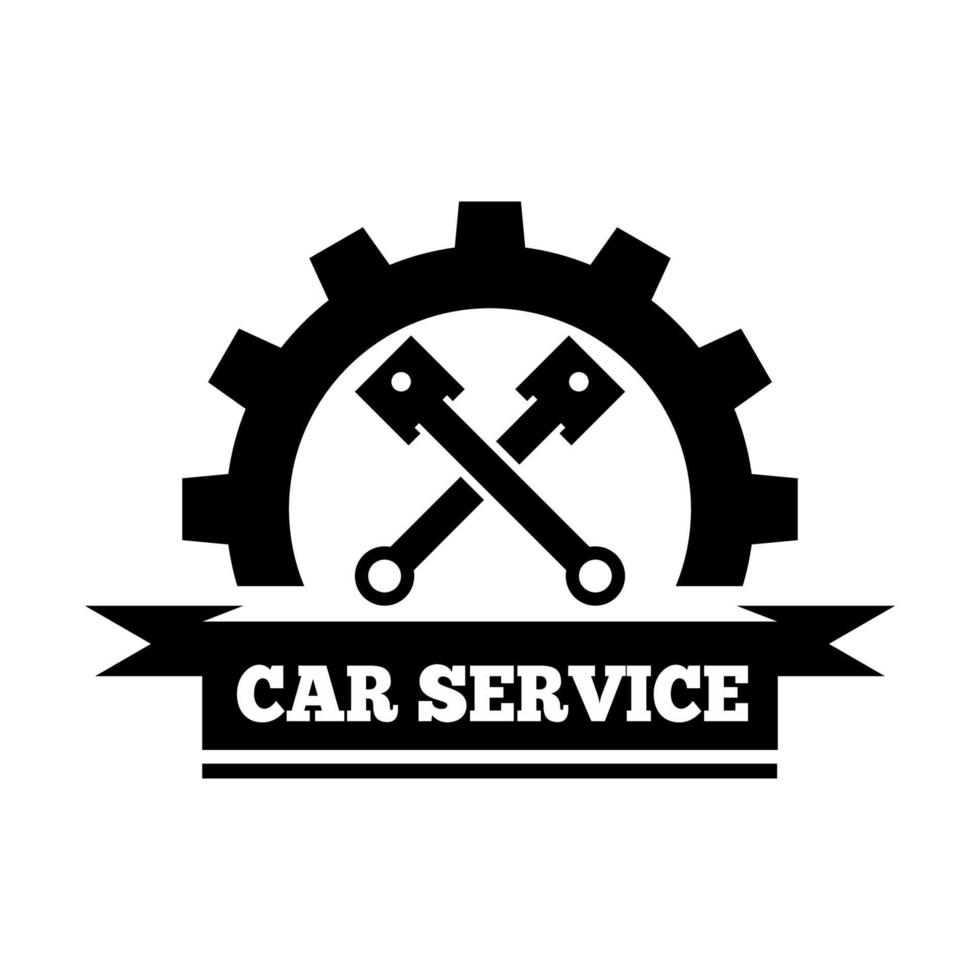 Vector logo for auto repair shop