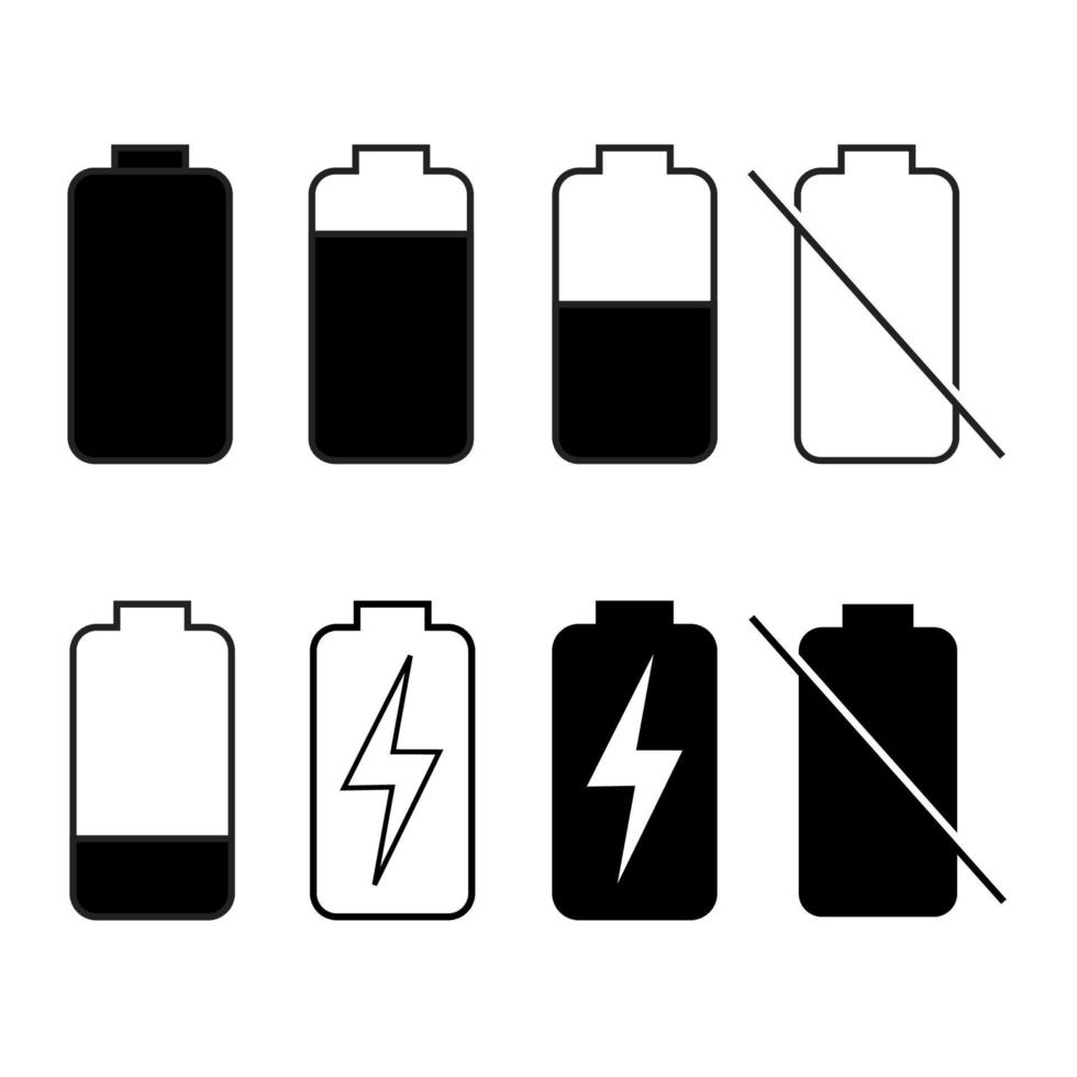 Battery indicator icon vector design