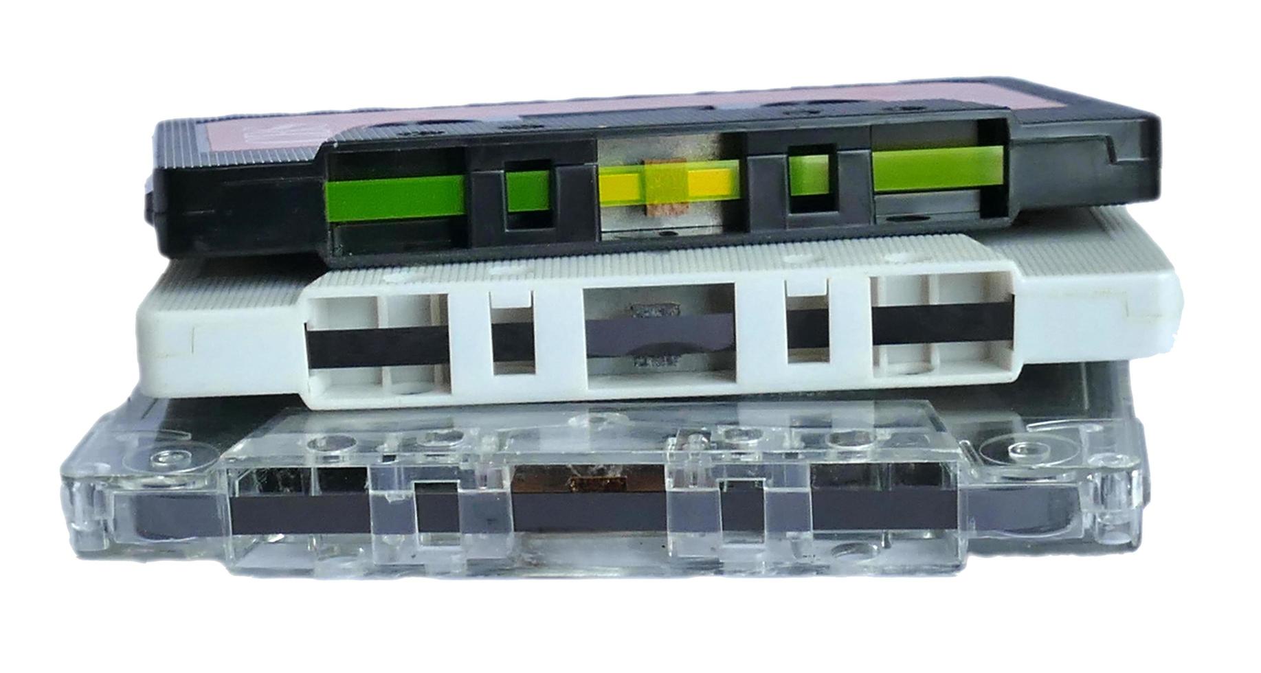 casetes de cintas retro foto