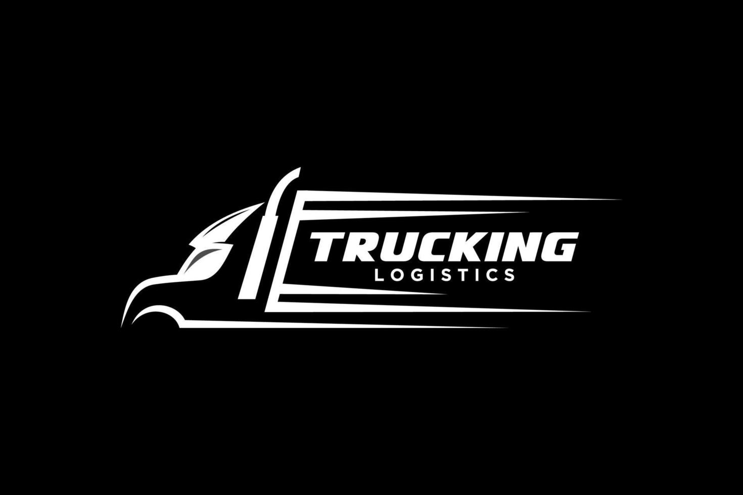 Truck logo template, Perfect logo for business related to automotive industry. vector