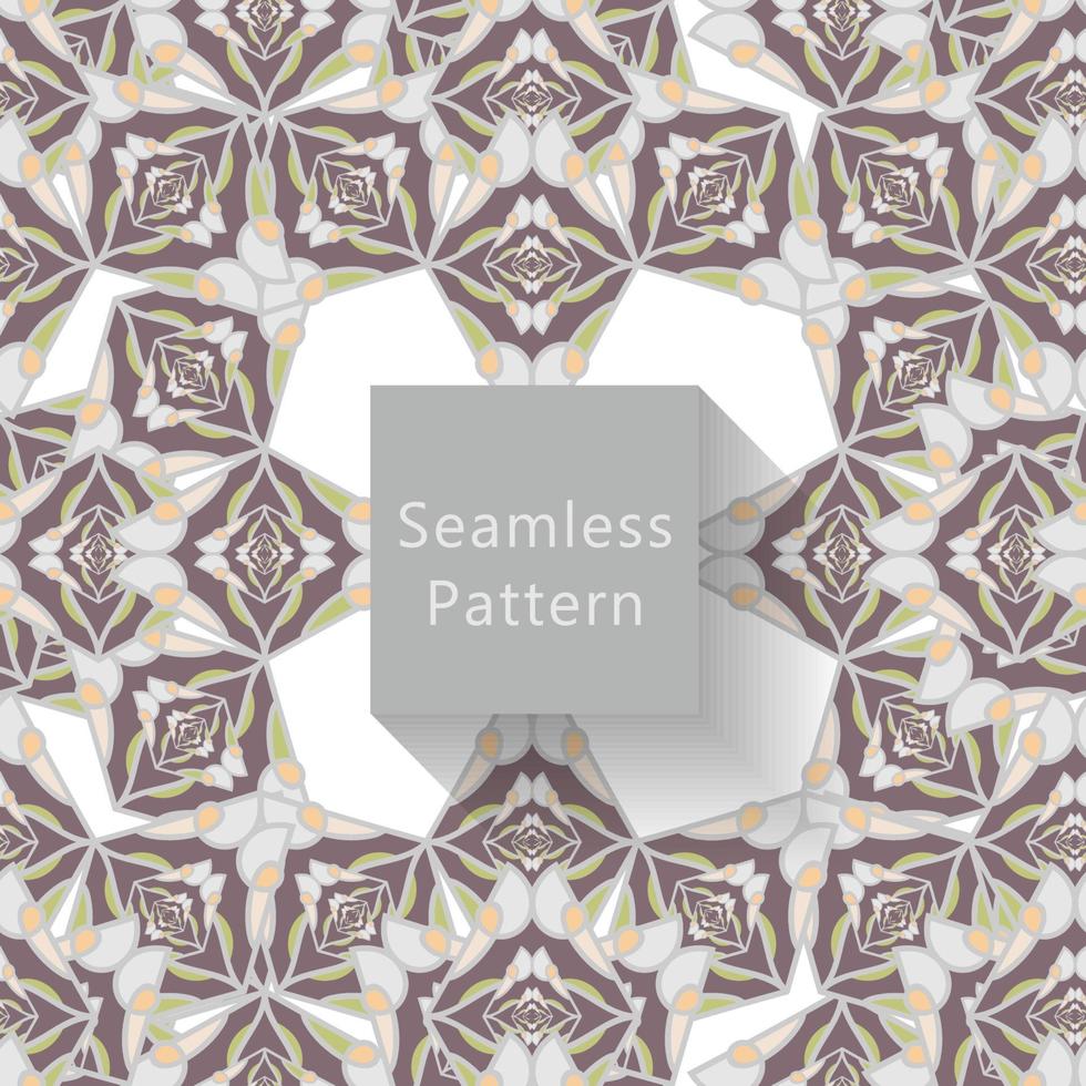 Abstract seamless pattern with geometric pattern. background, wallpaper, home textile digital vector and flower shaped pattern new