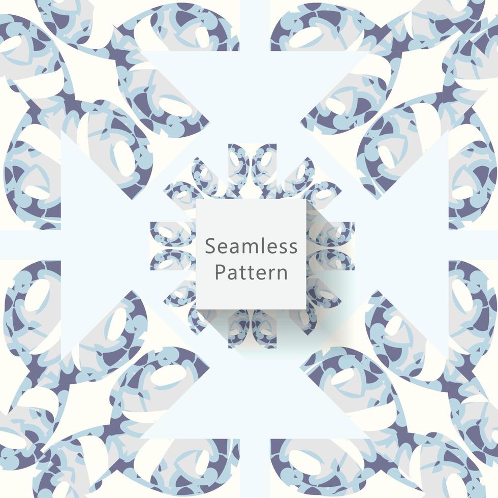 Abstract seamless pattern with geometric pattern. background, wallpaper, home textile digital vector and flower shaped pattern new