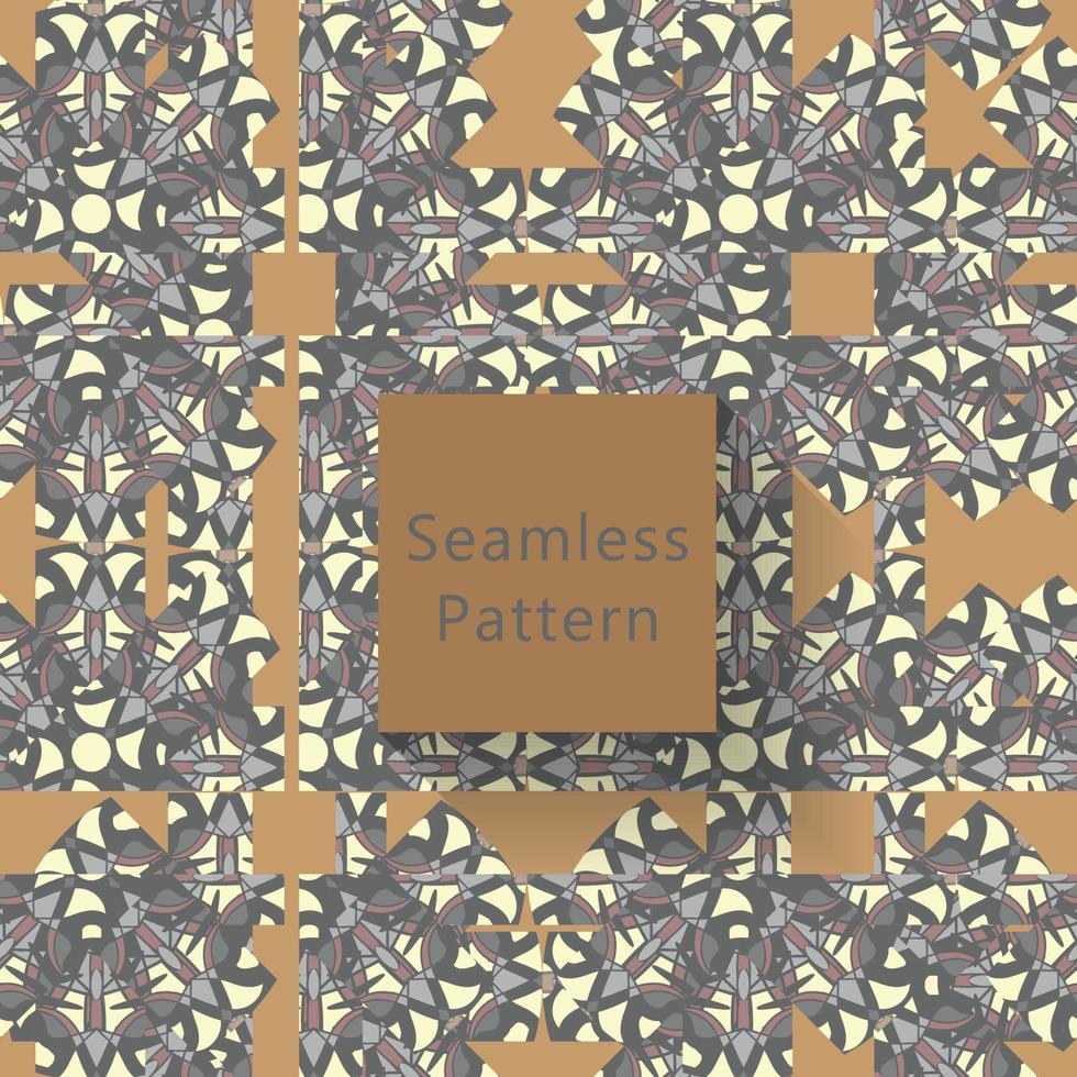 Abstract seamless pattern with geometric pattern. background, wallpaper, home textile digital vector and flower shaped pattern new