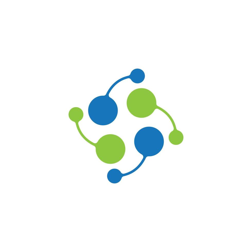 Molecule logo images vector