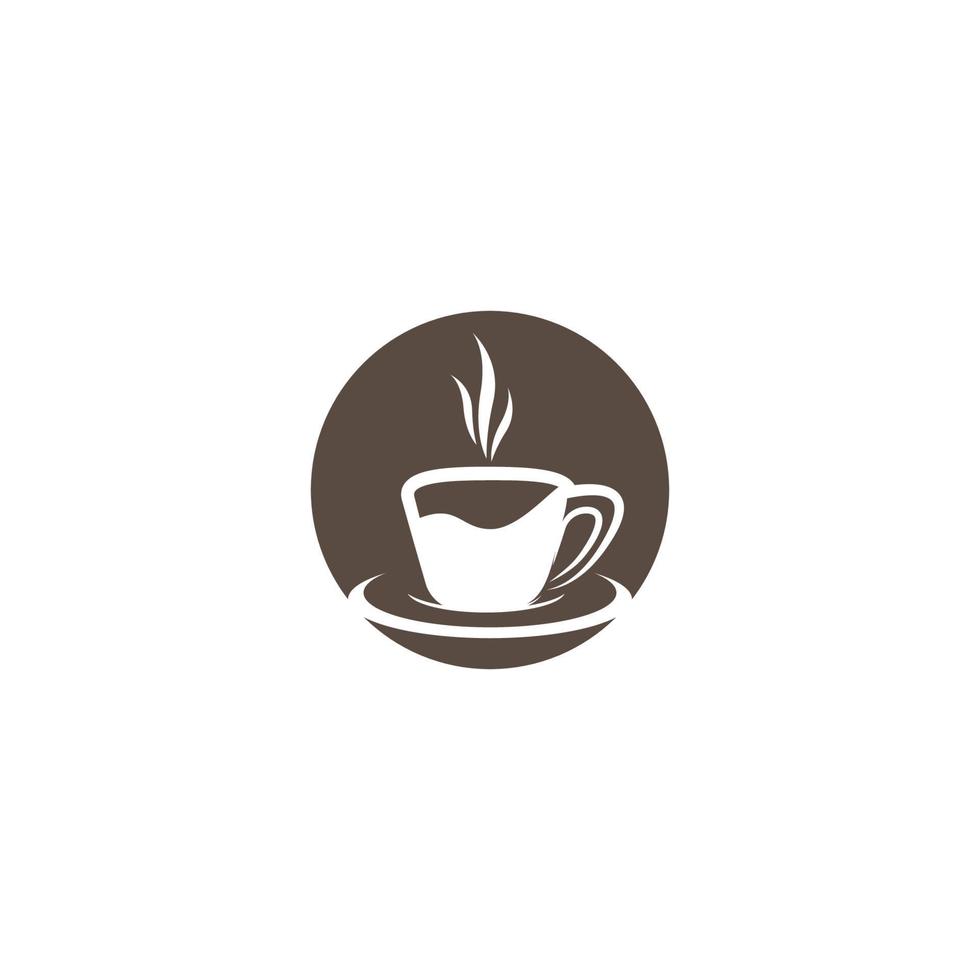 diseño de ilustración de icono de vector de café