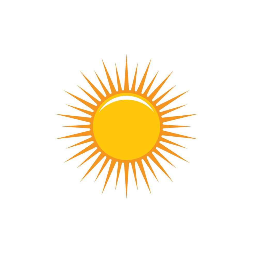 Sun logo images vector