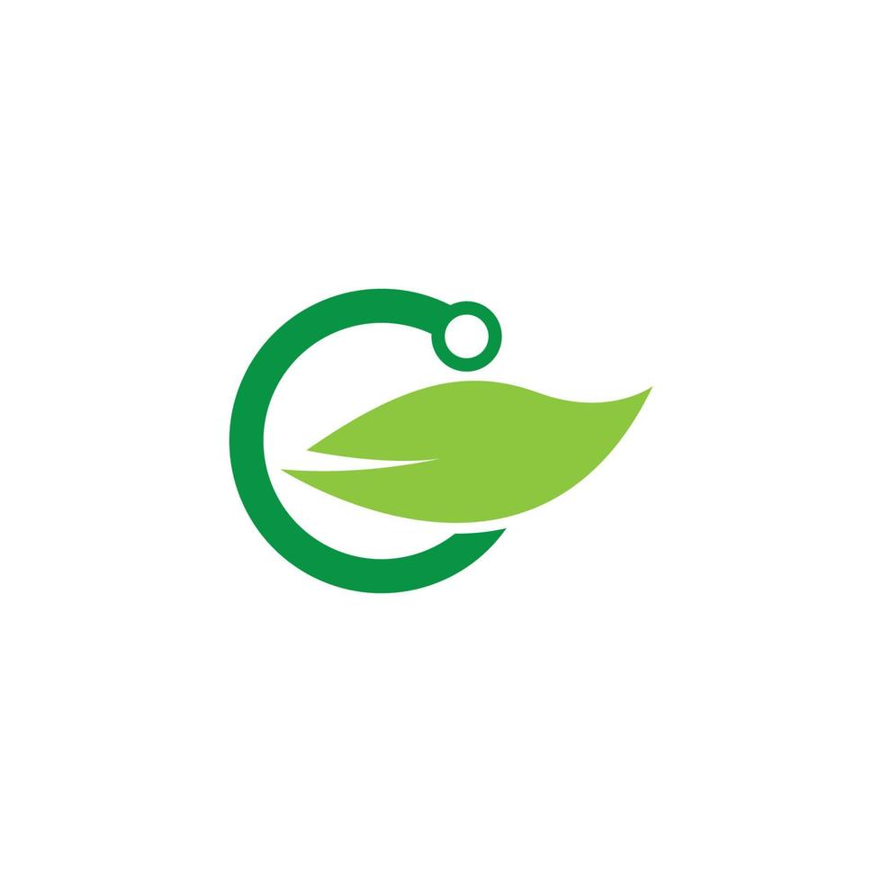 Eco tech logo images vector