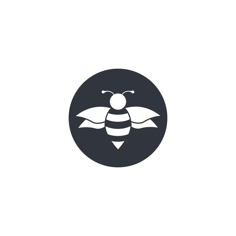 Bee logo images vector