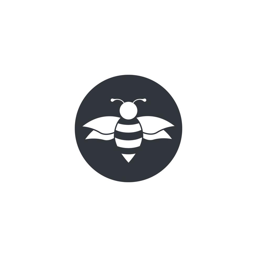 Bee logo images vector