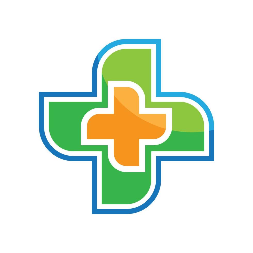 Medical care logo images vector