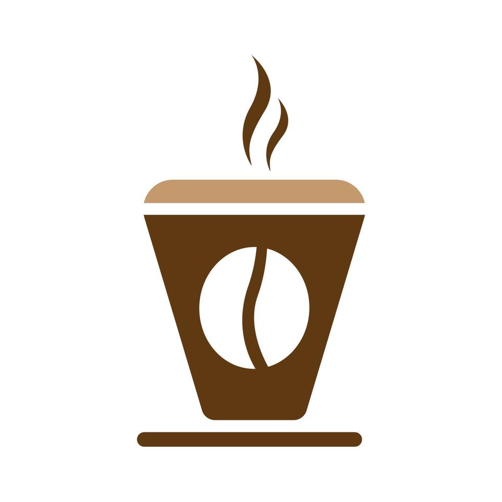 imágenes de taza de cafe logo vector