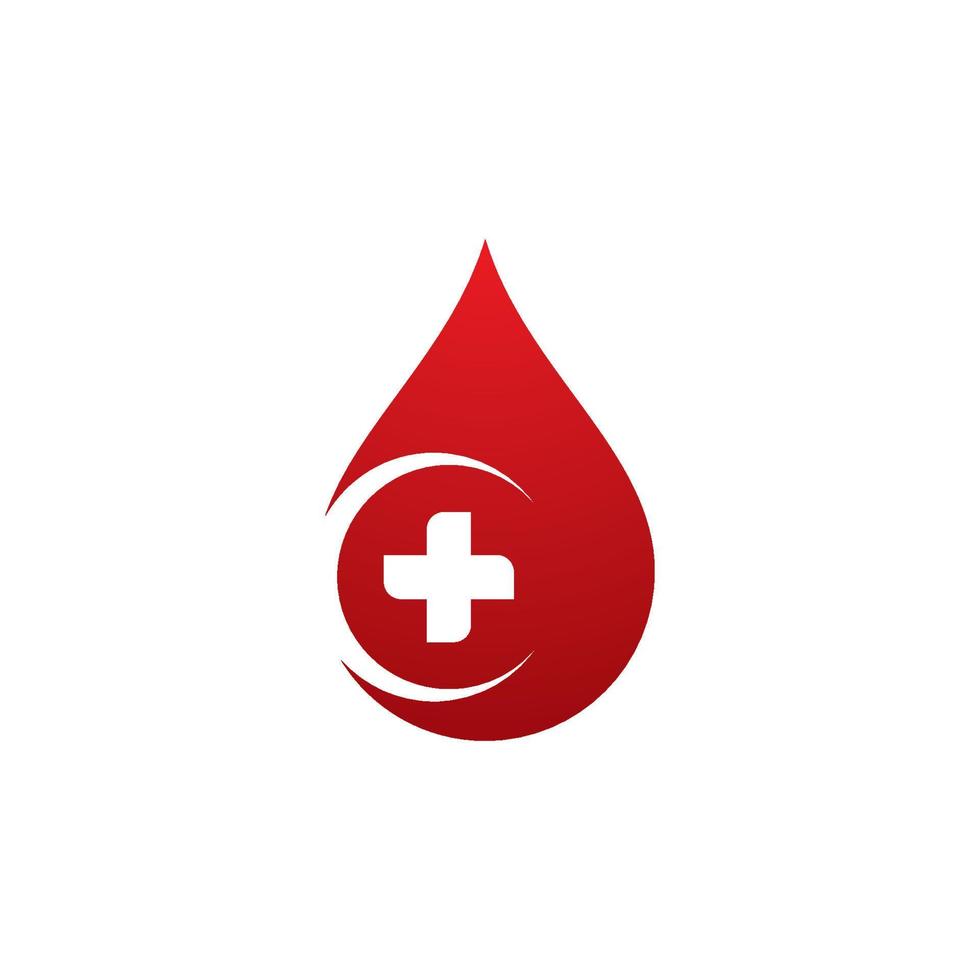 Blood drop logo images vector