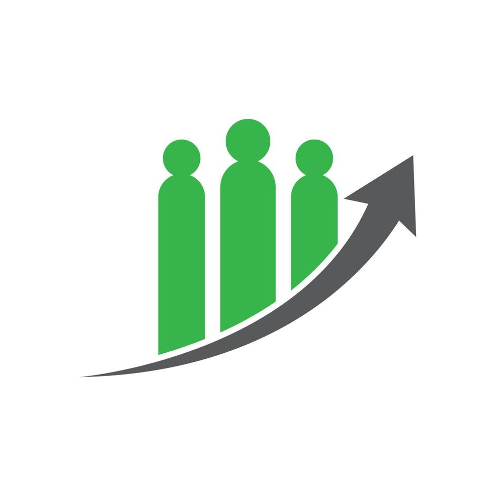 Ilustración de imágenes de logotipo de trabajo en equipo de negocios vector