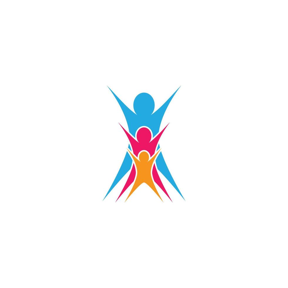 Community vector icon illustration design