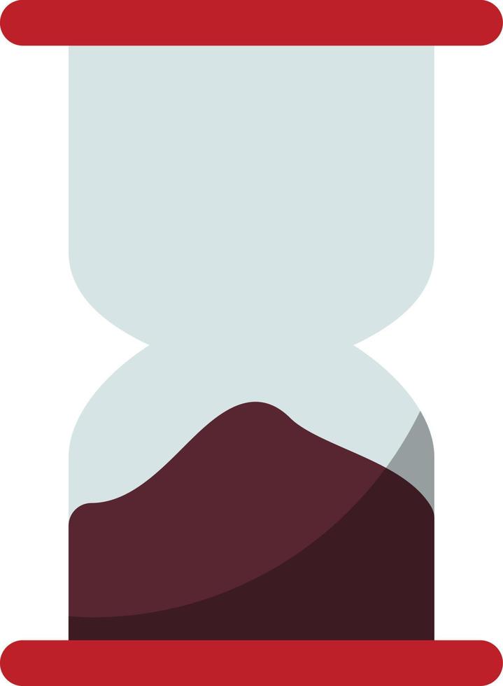 Hourglass Icon, New Year Theme vector