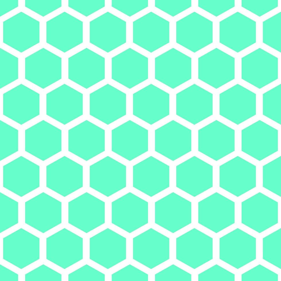 Abstract background vector design with green hexagons pattern