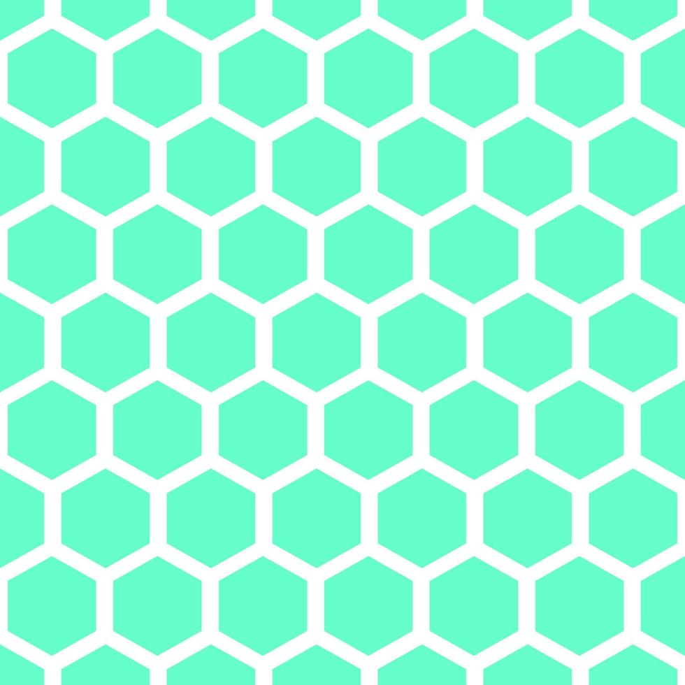 Abstract background vector design with green hexagons pattern