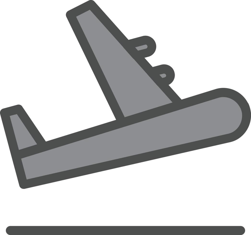 diseño de icono de vector de salida de avión