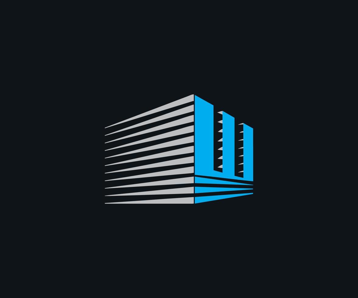 The representation of the letter W was made in the form of concrete blocks of the house.W Letter Logo Template vector icon design. Initial W letter logo. W letter Vector Logo Design Template Element.