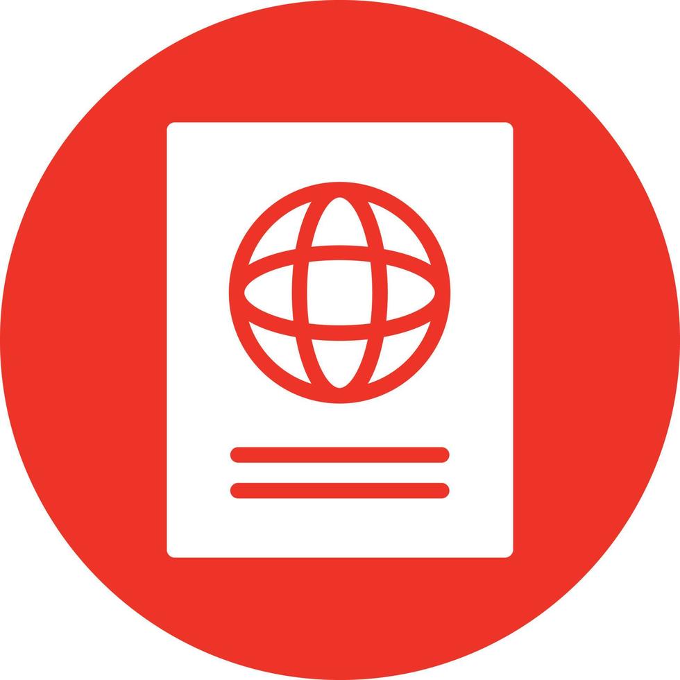 Passport Vector Icon Design