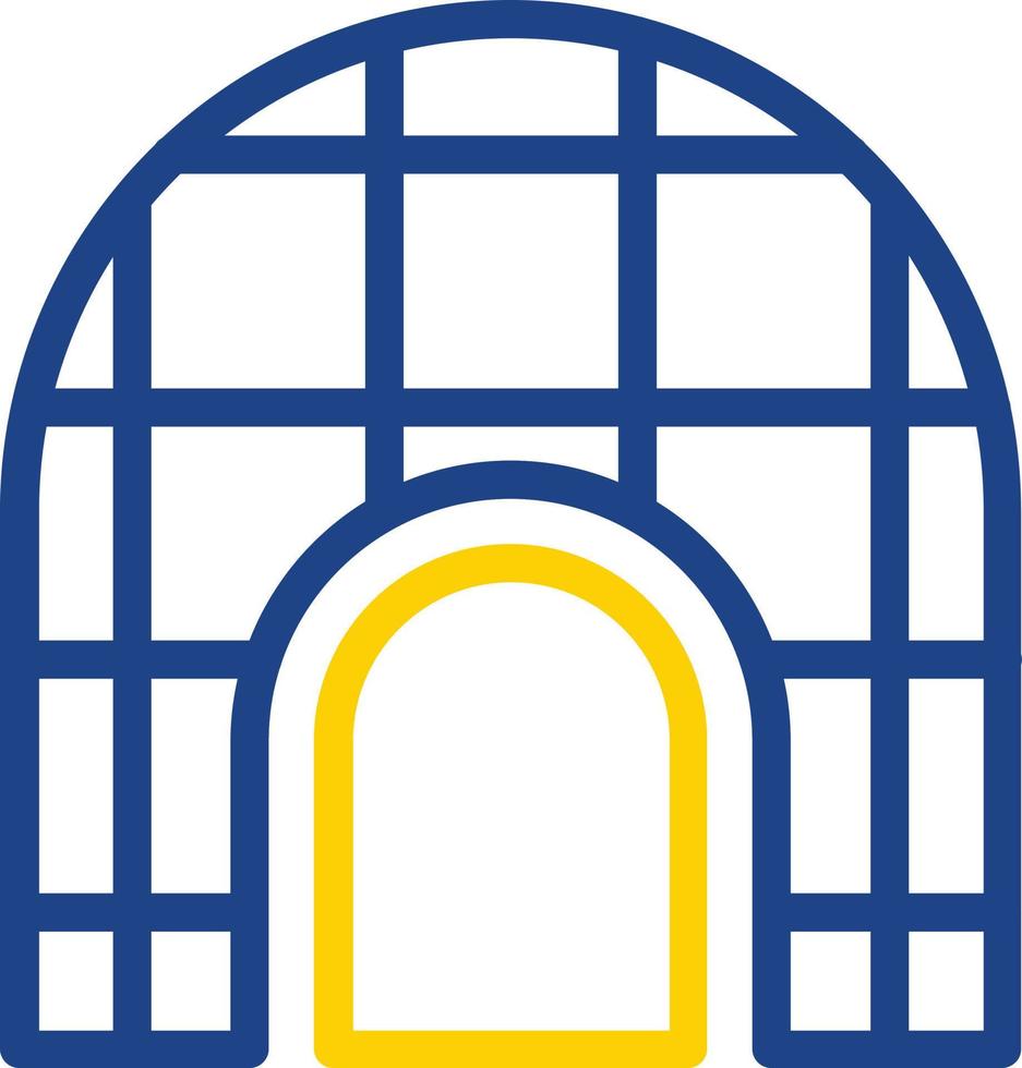 Igloo Vector Icon Design