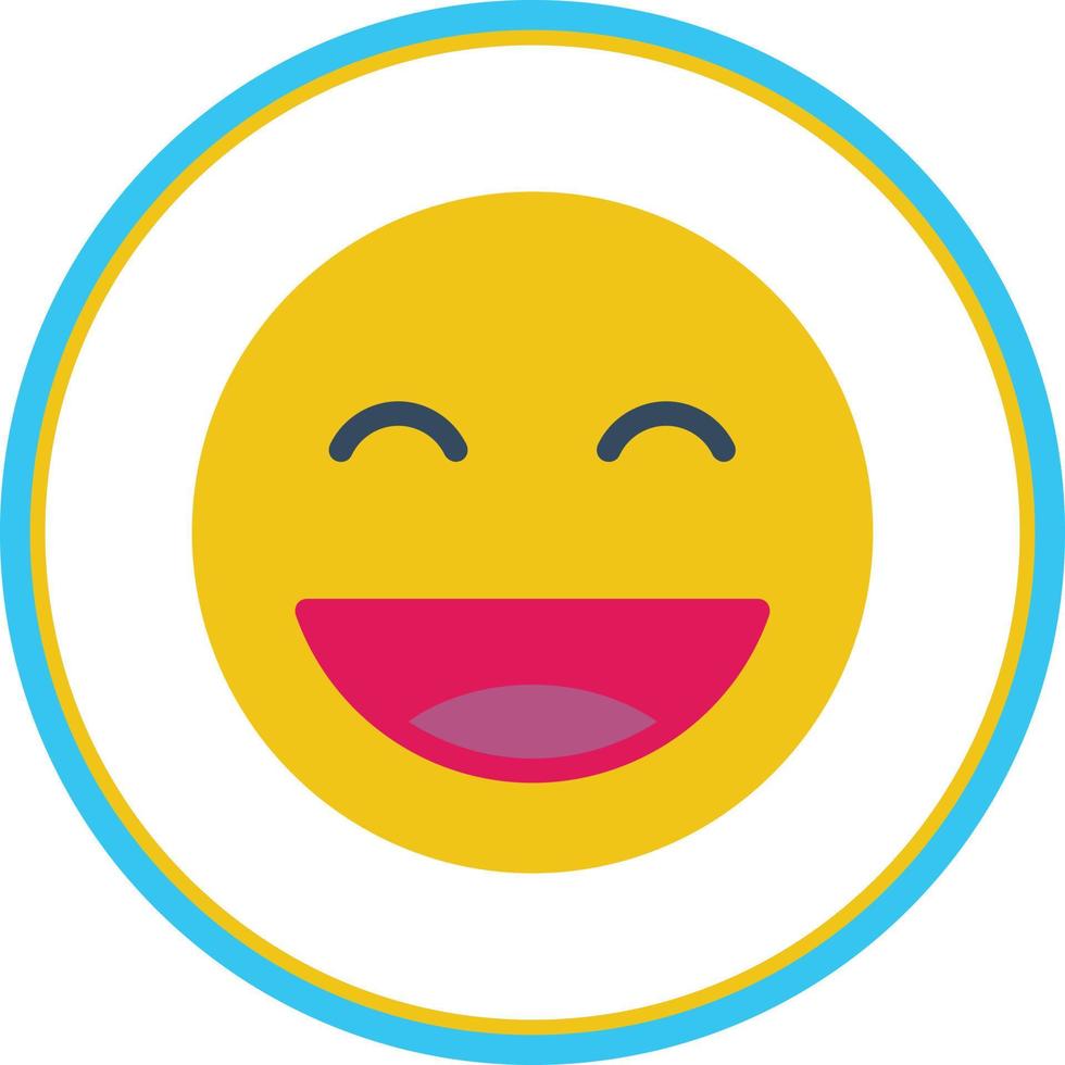 Grin Tongue Vector Icon Design