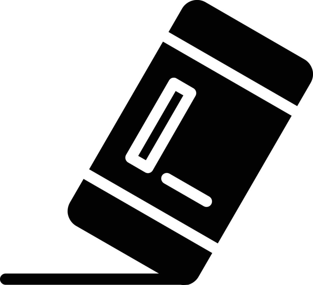 Eraser Vector Icon Design