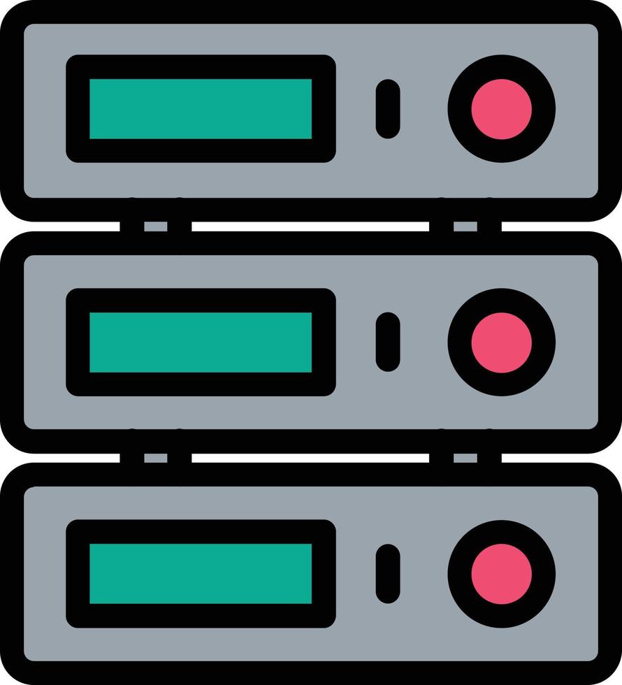 Database Vector Icon Design