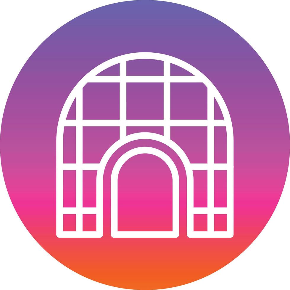 Igloo Vector Icon Design
