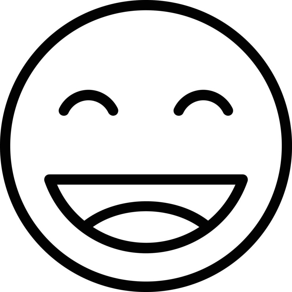 Grin Tongue Vector Icon Design