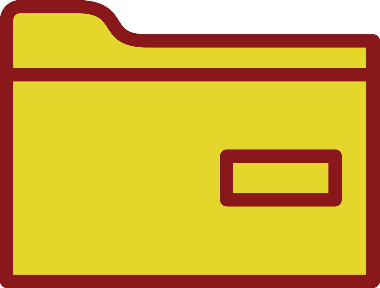 Folder Vector Icon Design
