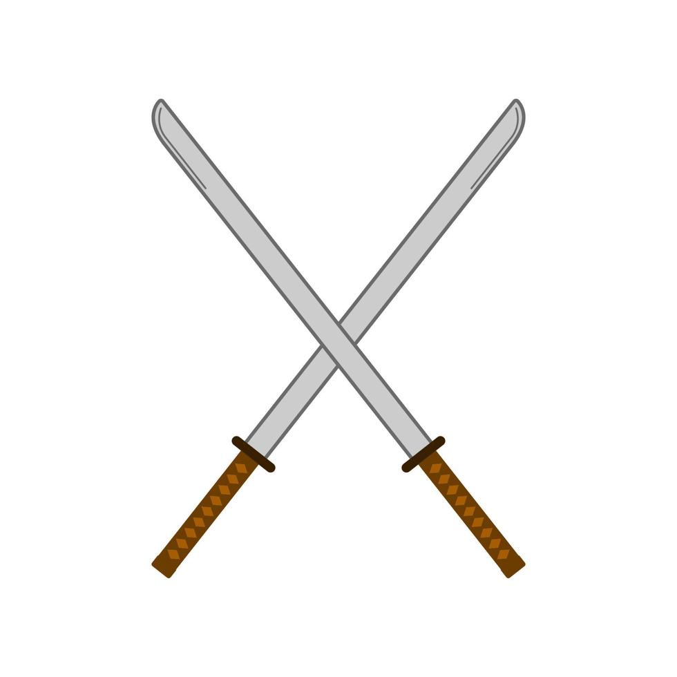 Vector illustration of a sword