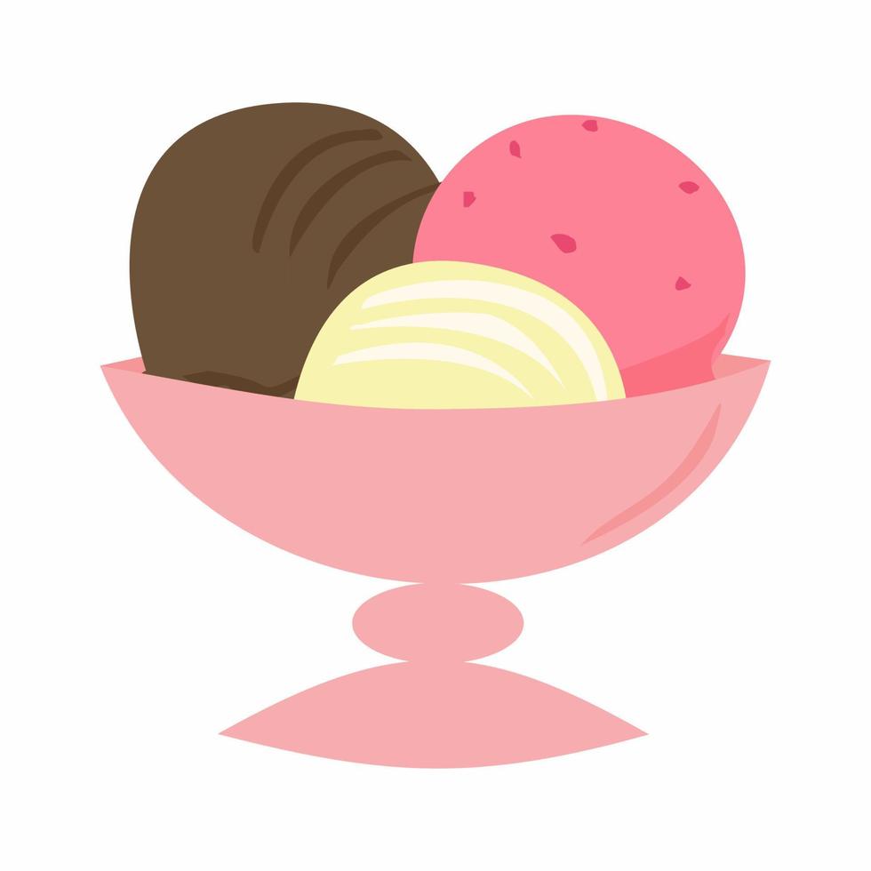 diseño de vector de helado