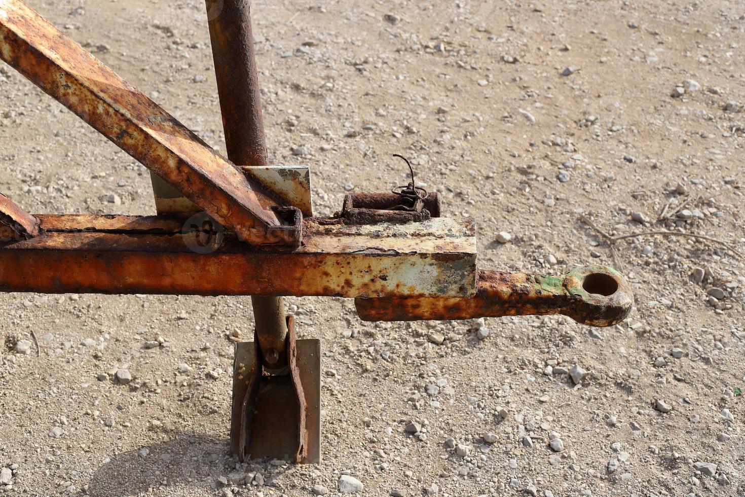 Old and rusty iron. photo