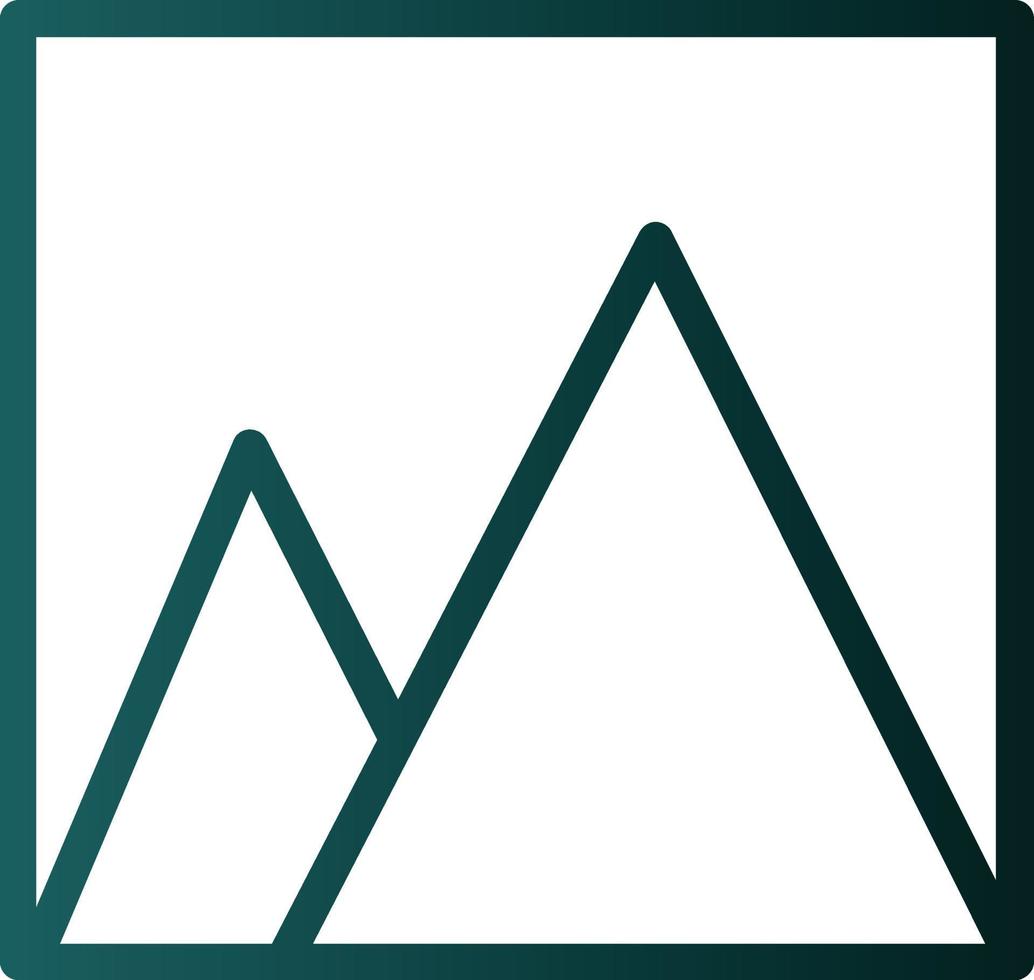 Mountain Vector Icon Design