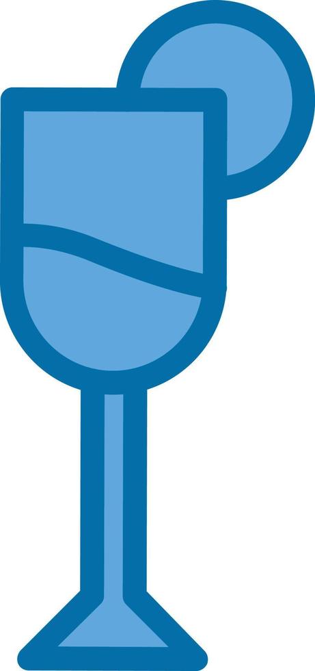 Glass Martini Vector Icon Design