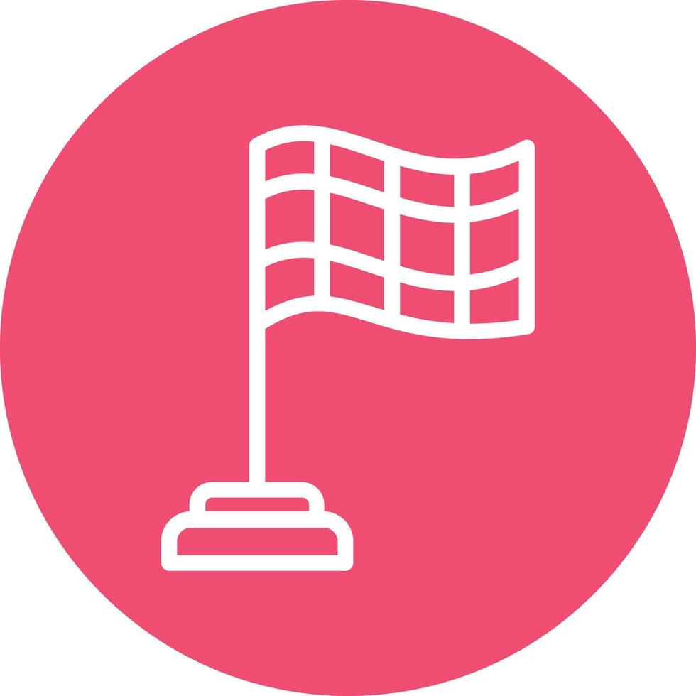 Flag Checkered Vector Icon Design