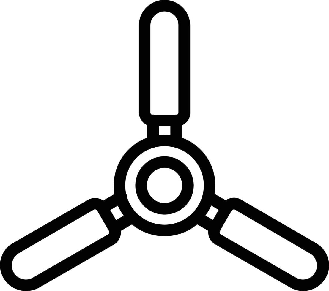 diseño de icono de vector de ventilador