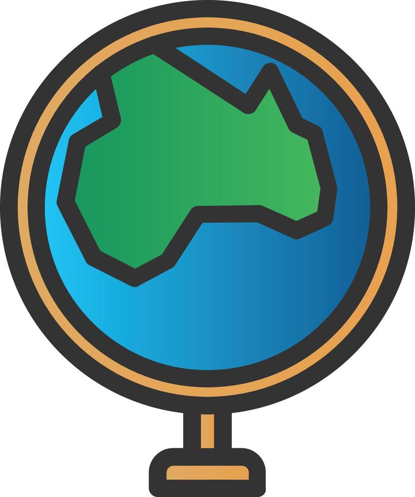 Globe Americas Vector Icon Design